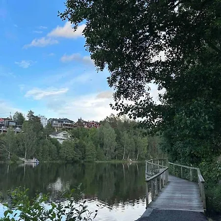 Modern 3Br Apartment Near Oslo Center Free Parking Lejlighed