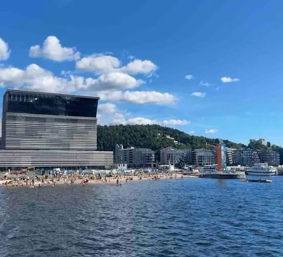 Modern 3Br Apartment Near Oslo Center Free Parking Lejlighed *